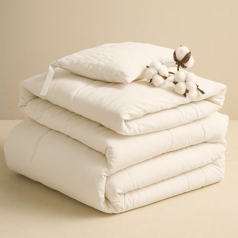 ouette bébé chaude et moelleuse Bellemoon, parfaite pour l’hiver, présentée dans une ambiance cocooning et apaisante.