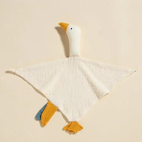 Dans sa teinte écru apaisante, le doudou bébé en gaze de coton Bellemoon enveloppe les tout-petits d’une douceur naturelle et réconfortante.