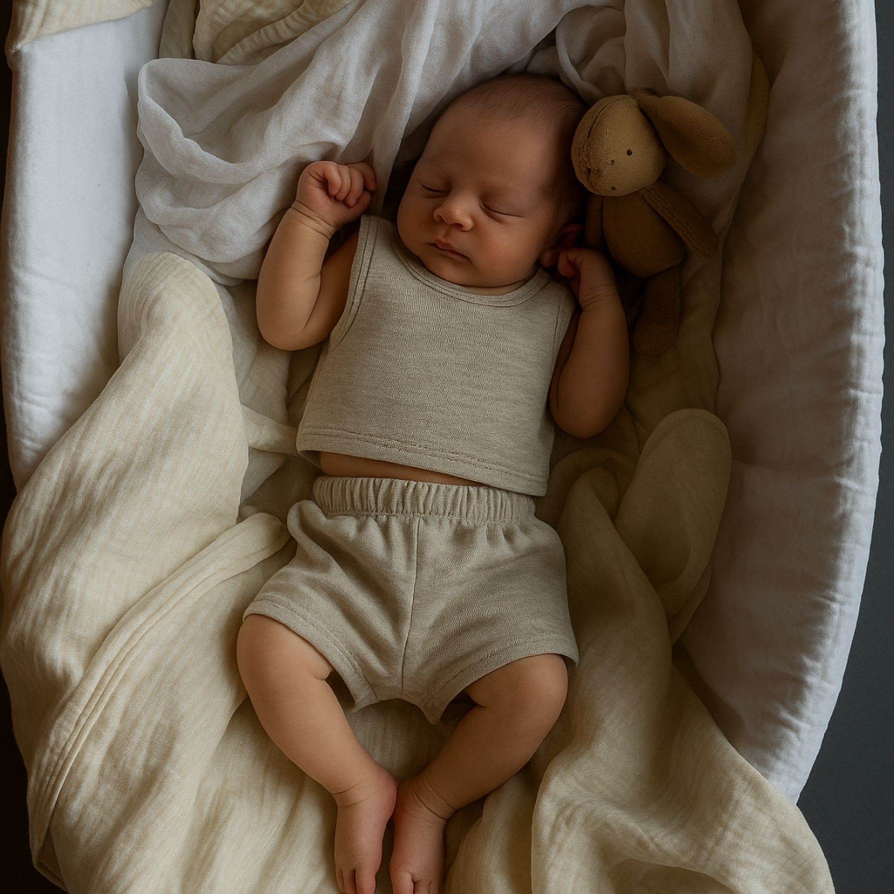 Pyjama Bébé Eté En Coton
