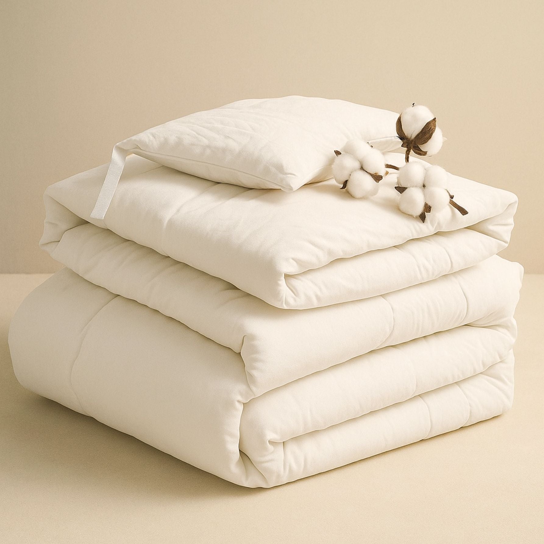 ouette bébé chaude et moelleuse Bellemoon, parfaite pour l’hiver, présentée dans une ambiance cocooning et apaisante.