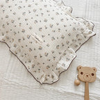 Taie d’Oreiller Bébé à Fleur