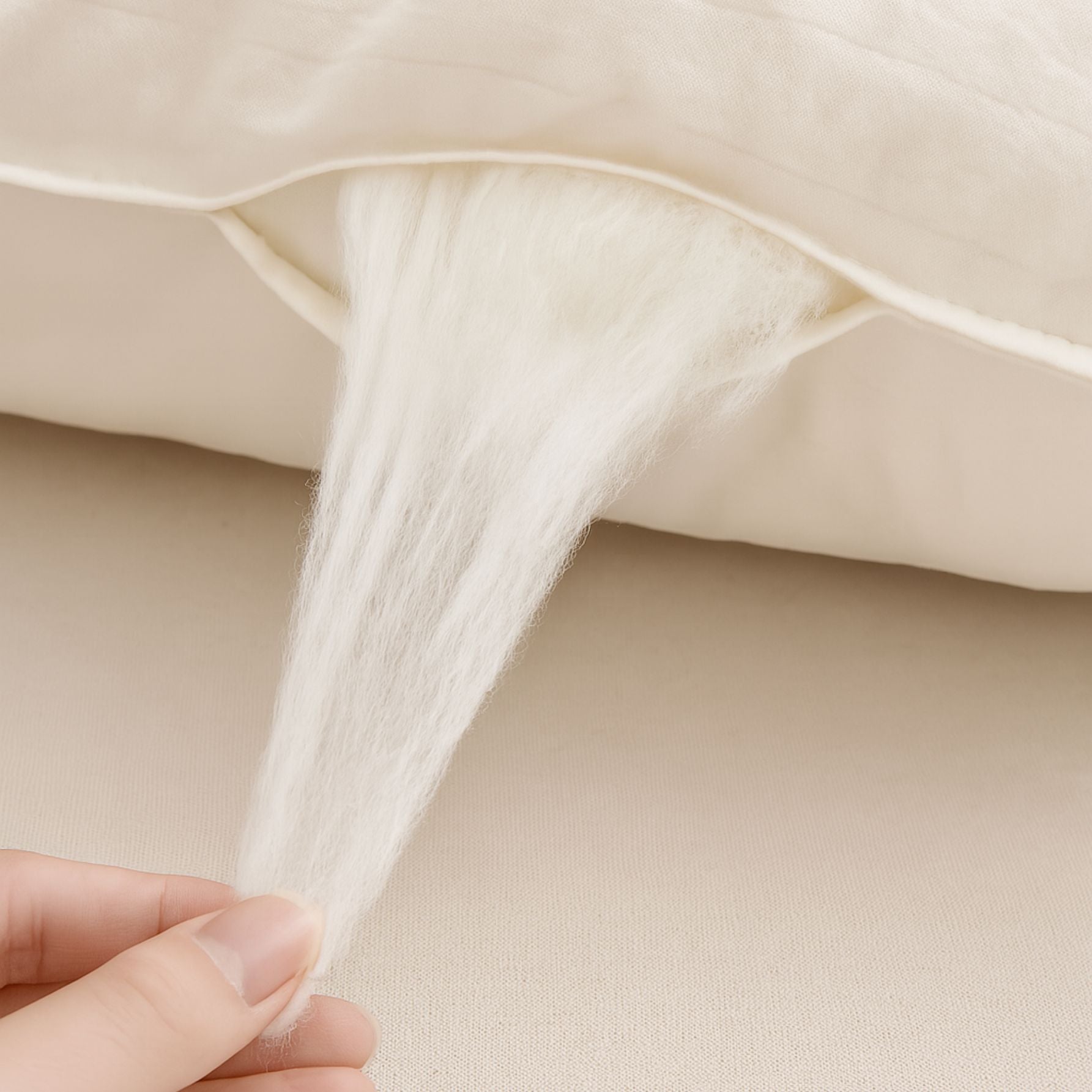 Interrieur de notre couette bébé en cotton