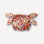 Maillot de bain bébé fleuri orange style bloomer Matholie